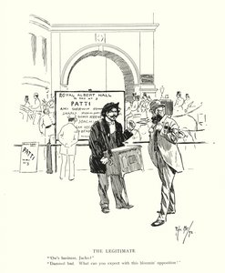 Det legitime (litho) af Phil May