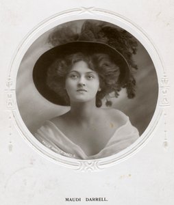 Maudi Darrell, britisk skuespillerinde, c1908. af Philco Publishing Company