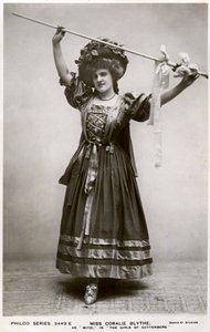 Miss Coralie Blythe som Mitzi, c1908. af Philco Publishing Company