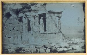 Erechtheion, Acropolis, Athens, 1842dani