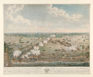 Nederlag af den britiske hær (Slaget ved New Orleans) af Philibert Louis Debucourt