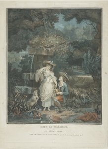 Held og uheld af Philibert Louis Debucourt