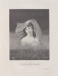 Havets gudinde, 1775-1832. af Philibert Louis Debucourt