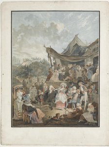 Brudemenuen, 1786 af Philibert Louis Debucourt