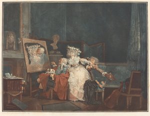 De to kys af Philibert Louis Debucourt