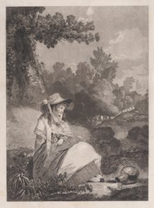 Stakkels Annette, 1795. af Philibert Louis Debucourt