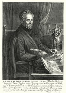 Jan de Toolenaere, flamsk jesuit (gravering) af Philip (after) Fruytiers