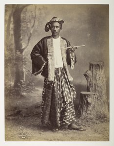 En burmesisk mand fra Views of Burma
