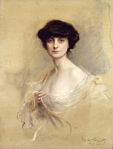Anna de Noailles (1876-1933) 1913 (olie på lærred)
