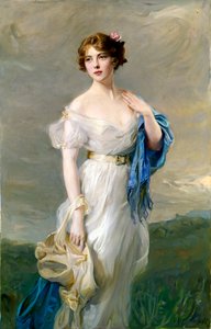 Portræt af grevinde Anastasia Mikhailovna de Torby, 1800-tallet