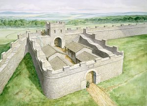 Hadrians Wall Cawfields Milecastle, C2nd Century, 1990-2010
