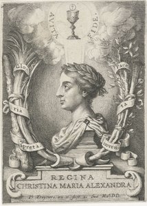 Portræt af Christina, dronning af Sverige