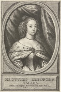 Portræt af Hedwig Eleonora, dronning af Sverige