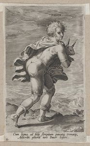 Pavor, fra Prosopographia, ca. 1585-90., ca. 1585-90. af Philip Galle
