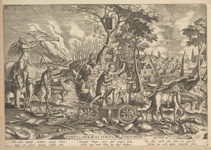 Tidens triumf, 1574. af Philip Galle