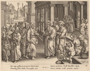 Sankt Paul bestrider troldmanden