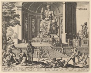 Olympia Jovis Simulacrum (Statuen af ​​Jupiter ved Olympia)