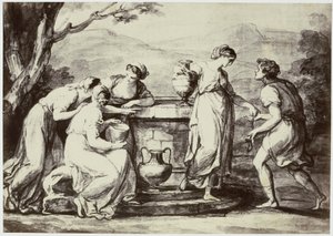 A. Kauffman, Rebecca ved Muren af Philip Henry Delamotte
