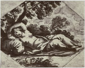 Bischop [Jan de Bisschop], En Tornerose af Philip Henry Delamotte