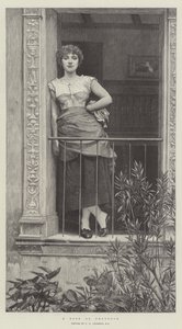 En rose fra Provence af Philip Hermogenes Calderon