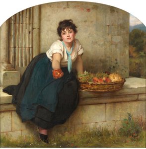 The Fruit Seller, 1877dani