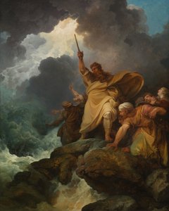 Ødelæggelsen af Faraos hær, 1792.