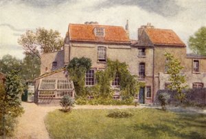 Sandford Manor House fra baghaven, 1898 af Philip Norman