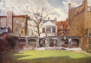 Six Bells Tavern og Bowling Green, Chelsea, 1900 af Philip Norman