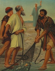 Kristus kalder disciplene af Philip Richard Morris