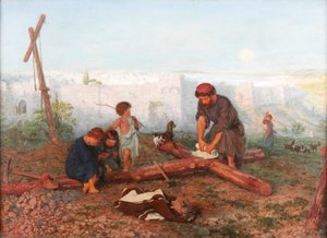 Hvor de korsfæstede ham, 1862 af Philip Richard Morris