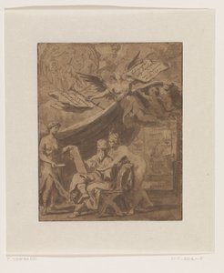 Frontispice design til The Big Painting Book af Philip Tidemann