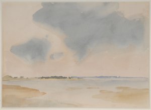 (akvarel på papir) af Philip Wilson Steer