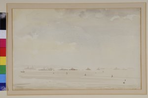 (akvarel på papir) af Philip Wilson Steer
