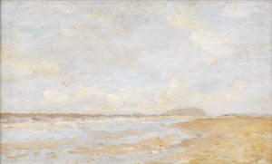 Burnham Overy Staithe, Norfolk af Philip Wilson Steer