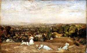 Børn leger, Ludlow går af Philip Wilson Steer