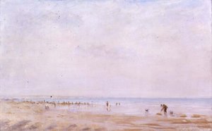 Graver efter agn, Shoreham af Philip Wilson Steer
