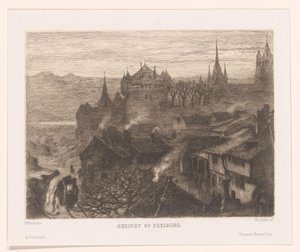 Udsigt over Freiburg (original titel på objekt)