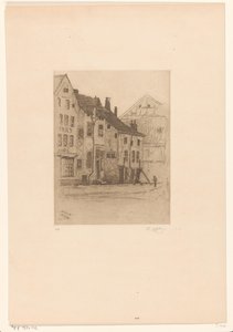 Gamle huse på Place Verte i Verviers Vieilles maisons, Place Verte (Verviers) (original titel) af Philip Zilcken