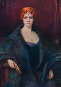 Portræt af fru Elinor Glyn, 1912