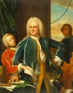 Jan Albert Sichterman med sin søn Jan Albert