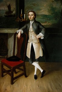 Portræt af Mr. Nevel (olie på lærred)