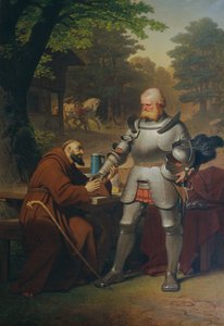 Scene fra Goethes "Götz von Berlichingen" af Philipp Foltz