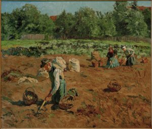 Kartoffelhøst af Philipp Franck