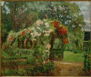 Rose lysthus i Richters have af Philipp Franck