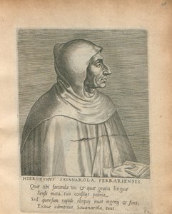 Girolamo Savonarola, 1572. af Philipp Galle