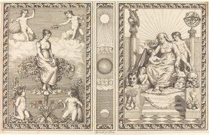 Design til kalender af Philipp Otto Runge