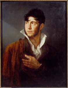 Selvportrætmaleri af Philippe Auguste Hennequin (1762-1833) Caen fra det 19. århundrede, Museum of Fine Arts
