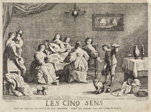 De fem sanser Les Cinq Sens (titel på objekt)