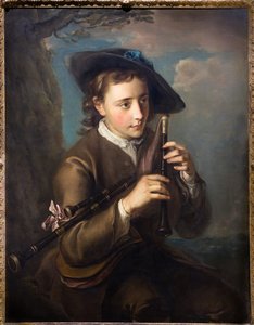 Piper, ca. 1740 (Olie på lærred) af Philippe Mercier