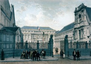 Palace of Fine Arts, Paris af Philippe and Ciceri Eugene (1813 1890) Benoist